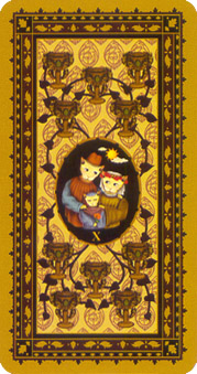 è - Medieval Cat Tarot - ʥʮ - Ten Of Cups