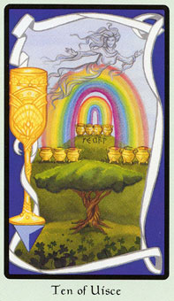  - Faery Wicca Tarot - ʥʮ - Ten Of Cups