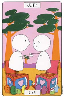 Ӱ - Phantasmagoric Tarot - ʥʮ - Ten Of Cups