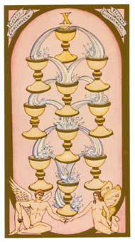 ո - Renaissance Tarot - ʥʮ - Ten Of Cups