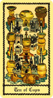 ˹ - Scapini Tarot - ʥʮ - Ten Of Cups