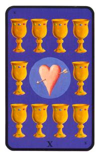 Ů - Tarot of the Witches - ʥʮ - Ten Of Cups