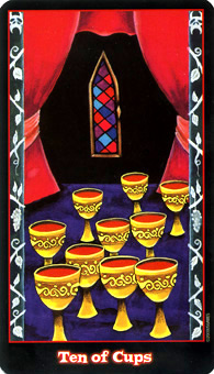 Ѫ - Vampire Tarot - ʥʮ - Ten Of Cups