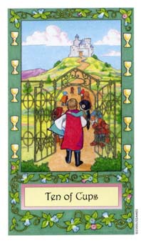  - Whimsical Tarot - ʥʮ - Ten Of Cups