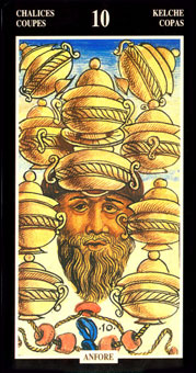  - Illuminate Ancient Tarots - ʥʮ - Ten Of Cups