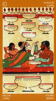 ³ - Etruscan Tarot - ʥʮ - Ten Of Cups