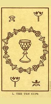 ˣUSG - Egyptian Tarot - ʥʮ - Ten Of Cups