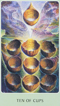 ֮ - Tarot Root of Asia - ʥʮ - Ten Of Cups