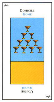  - Etteilla Tarot - ʥʮ - Ten Of Cups