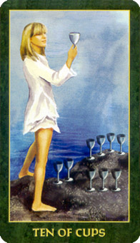 䴫˵ - Folklore Tarot - ʥʮ - Ten Of Cups