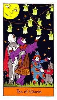 ʥ - Halloween Tarot - ʥʮ - Ten Of Cups