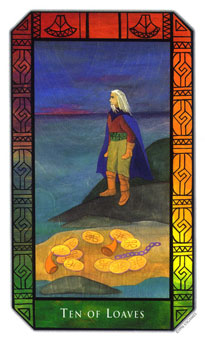 ʷʫ - Kalevala Tarot - Ǯʮ - Ten Of Pentacles