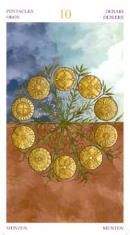 ռ˿ - Wirth Tarot Of Trade Edition - Ǯʮ - Ten Of Pentacles