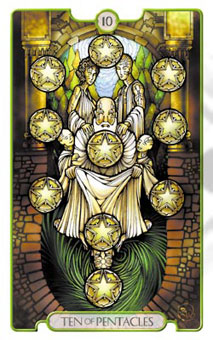 ʾ¼ - Revelations (Adflatus) Tarot - Ǯʮ - Ten Of Pentacles