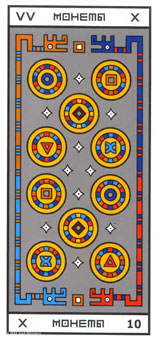 ϲ - Rocambole Tarot - Ǯʮ - Ten Of Pentacles