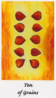  - Tarot of Hellen - Ǯʮ - Ten Of Pentacles