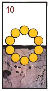  - Esoterico Tarot - Ǯʮ - Ten Of Pentacles