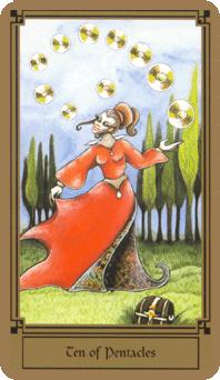  - Fantastical Tarot - Ǯʮ - Ten Of Pentacles