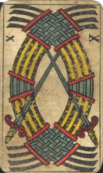 I - I Tarot - ʮ - Ten Of Swords