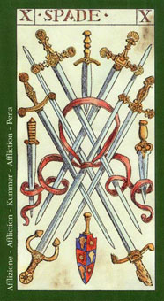  - Tarot Of Master - ʮ - Ten Of Swords