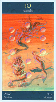  - Tarot of Mermaids - ʮ - Ten Of Swords