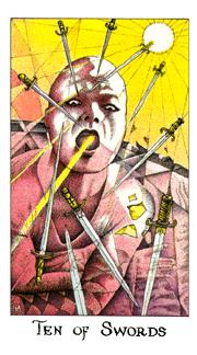  - Cosmic Tarot - ʮ - Ten Of Swords