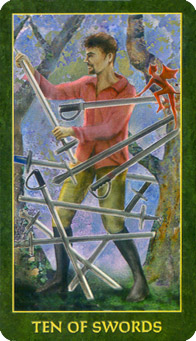 䴫˵ - Folklore Tarot - ʮ - Ten Of Swords