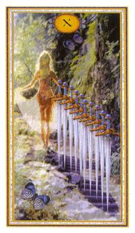 ܶ - Gendron Tarot - ʮ - Ten Of Swords