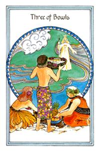 Ůҽ - Medicine Woman Tarot - ʥ - Three Of Cups