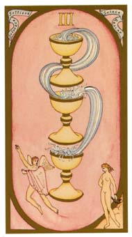 ո - Renaissance Tarot - ʥ - Three Of Cups