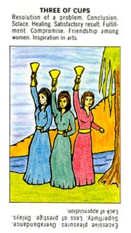 ѧ - Starter Tarot - ʥ - Three Of Cups