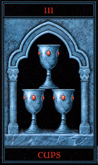  - The Gothic Tarot - ʥ - Three Of Cups