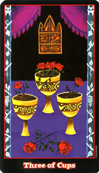 Ѫ - Vampire Tarot - ʥ - Three Of Cups