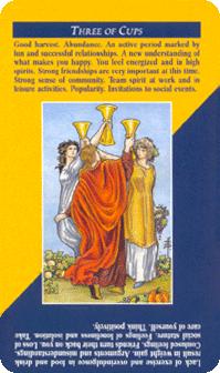 ΰ - Quick and Easy Tarot - ʥ - Three Of Cups