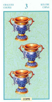 ƽ - Tarots Of The Golden Dawnt - ʥ - Three Of Cups