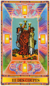 ʯΰ - Diamond Tarot - ʥ - Three Of Cups