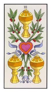 ʹ - Angel Tarot - ʥ - Three Of Cups