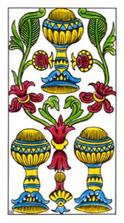  - Classic Tarot - ʥ - Three Of Cups