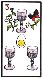  - Esoterico Tarot - ʥ - Three Of Cups