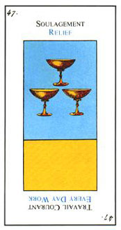  - Etteilla Tarot - ʥ - Three Of Cups