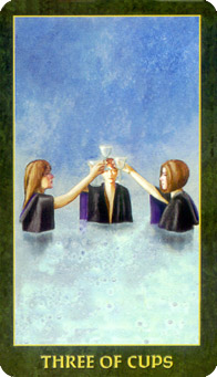 䴫˵ - Folklore Tarot - ʥ - Three Of Cups