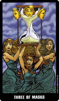 ׵ - Fradella Tarot - ʥ - Three Of Cups