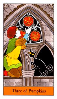 ʥ - Halloween Tarot - Ǯ - Three Of Pentacles