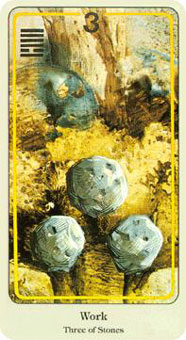  - Haindl Tarot - Ǯ - Three Of Pentacles