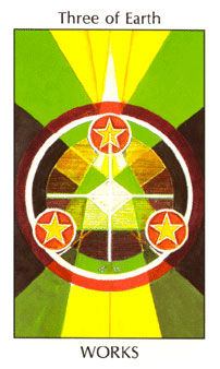  - Tarot of the Spirit - Ǯ - Three Of Pentacles