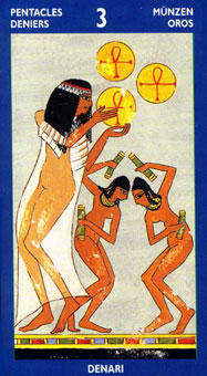 ˹ҿ˹ - Tarot of the Sphinx - Ǯ - Three Of Pentacles