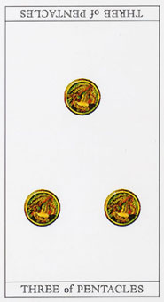 ħ - Love and Mystical Tarot - Ǯ - Three Of Pentacles