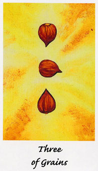  - Tarot of Hellen - Ǯ - Three Of Pentacles