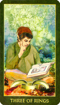 䴫˵ - Folklore Tarot - Ǯ - Three Of Pentacles