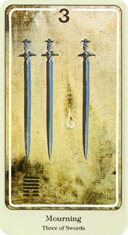  - Haindl Tarot -  - Three Of Swords